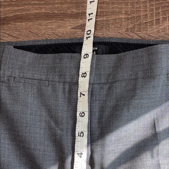 Pre Owned Women’s J. Crew Charcoal 365 Trousers Size 00 - Picture 6 of 12